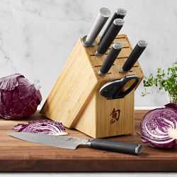 Shun Tomi Knife Block, Set of 8