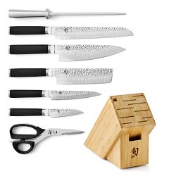 Shun Tomi Knife Block, Set of 8