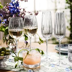 Williams Sonoma Reserve Optic Glassware Collection