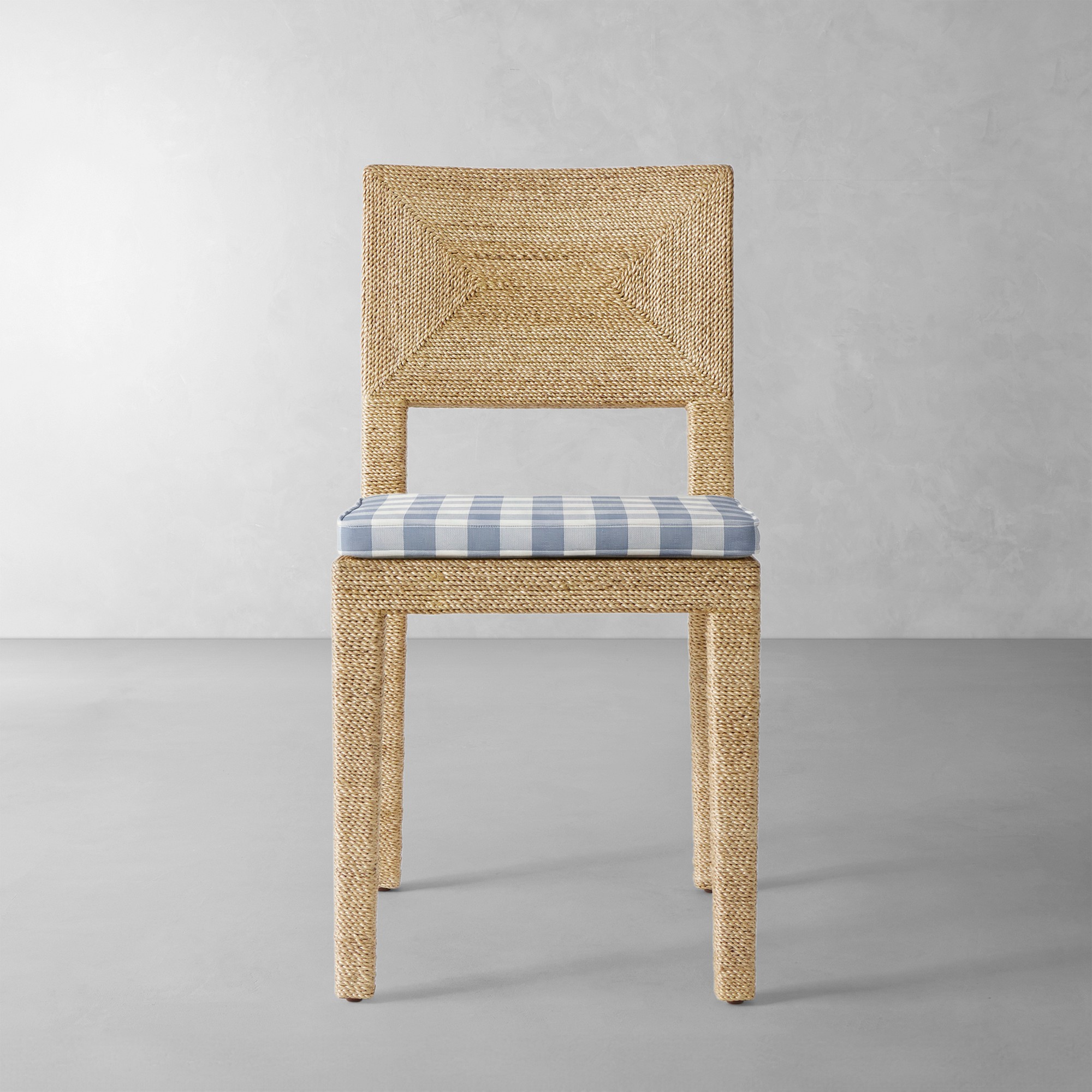 Blanche Buffalo Check, Light Blue