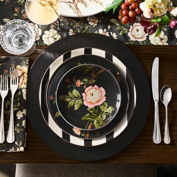 Sanderson x Williams Sonoma Botanical Reverie Plates | Williams Sonoma