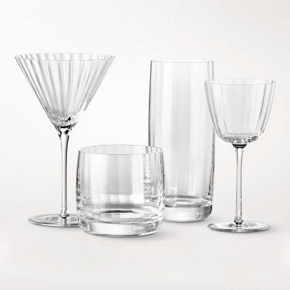 Williams Sonoma Reserve Optic Double Old-Fashioned Glasses