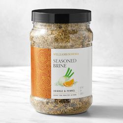 Williams Sonoma Wet Brine, Orange & Fennel Turkey