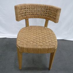 OPEN BOX: Santorini Side Chair, Wood, Honey Oak
