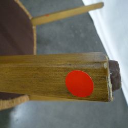 OPEN BOX: Santorini Side Chair, Wood, Honey Oak