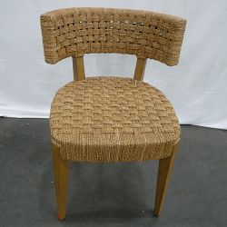 OPEN BOX: Santorini Side Chair, Wood, Honey Oak