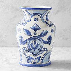 Italian Hand-Painted Capri Vase Collection