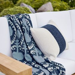 European Novelty Cashmere Throw, Marrakesh Ikat