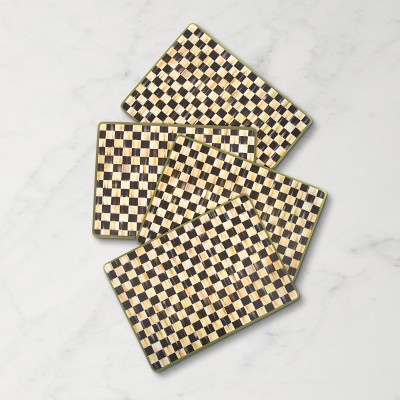 Mackenzie-Childs Courtly Check Placemats, Set of 4 Simolary simolary.com 10