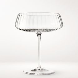 Williams Sonoma Reserve Optic Coupe Glasses, Set of 2