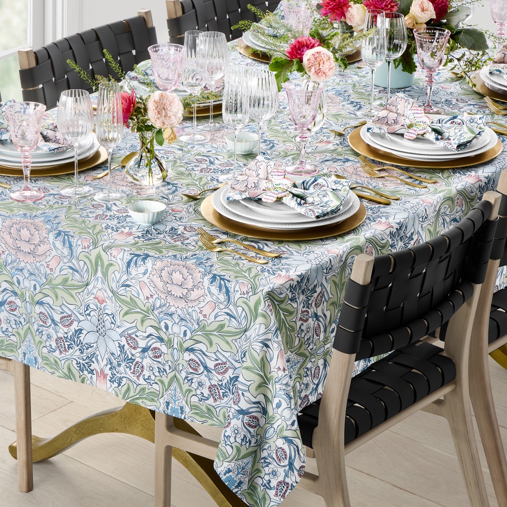 williams sonomaテーブルクロス Morris & Co. Severne Tablecloth | Williams Sonoma