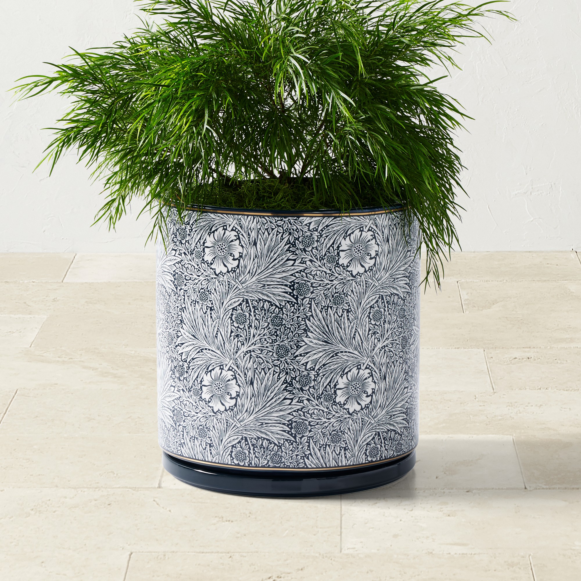 Morris & Co. x Williams Sonoma Ceramic Planter Collection Sansujyuku sansujyuku.com