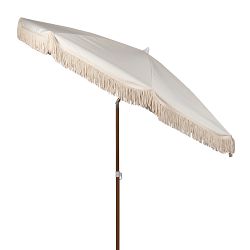 6.5' Round Beach State Summerland Portable Umbrella, Driftwood
