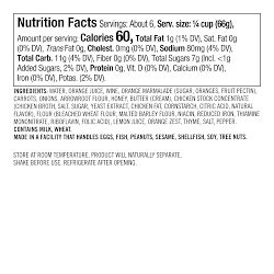 Williams Sonoma Brasserie, L'Orange Finishing Sauce