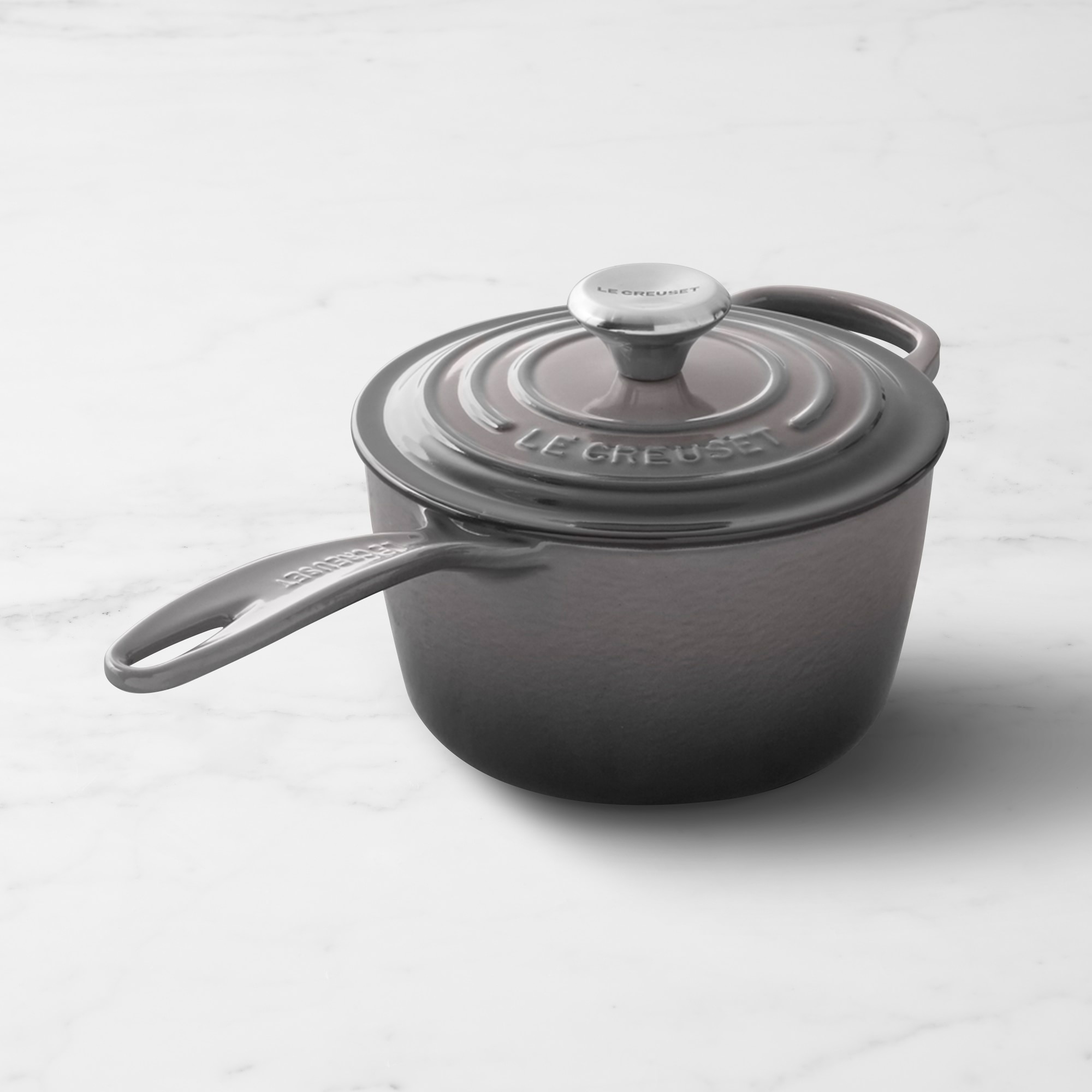 Le Creuset Signature Enameled Cast Iron Saucepan Simolary simolary.com