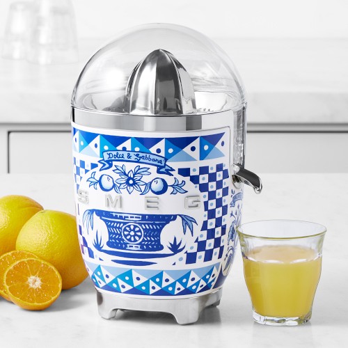 SMEG Dolce & Gabbana Citrus Juicer, Blu Mediterraneo Simolary simolary.com