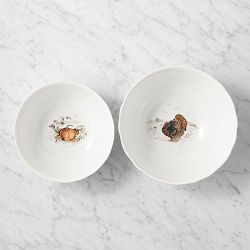 Williams Sonoma Plymouth Nesting Mixing Bowls, Set of 2