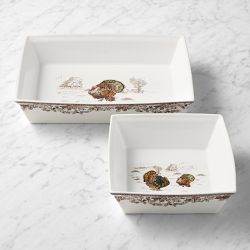 Williams Sonoma Plymouth Turkey Bakers, Set of 2