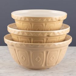 Mason Cash Cane Mixing Bowls, Set of 3