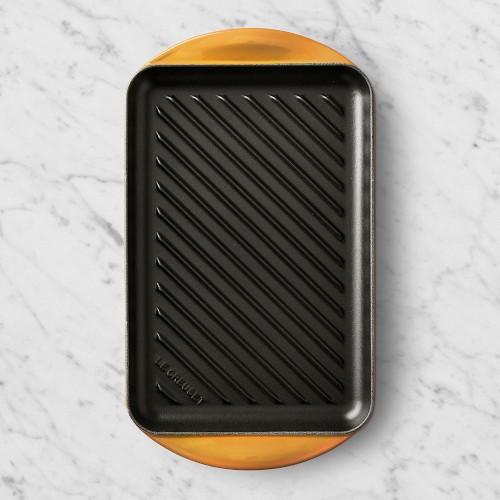 Le Creuset Enameled Cast Iron Skinny Grill, Nectar
