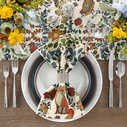 Woodland Animals Napkins, Set of 4