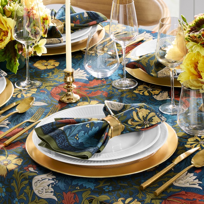 Morris & Co. Compton Tablecloth | Williams Sonoma