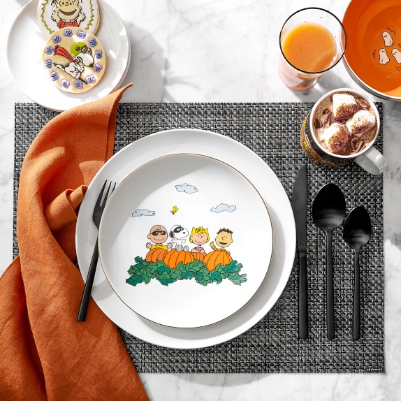 PEANUTS x Williams Sonoma The Great Pumpkin Small Plates, Set of 4