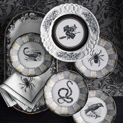 Spooky Soirée Salad Plates