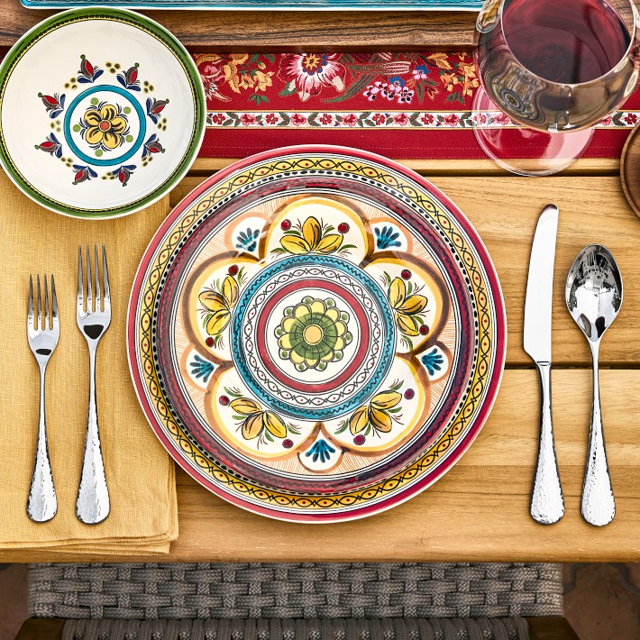 Solera Mixed Salad Plates, Set of 4 | Williams Sonoma