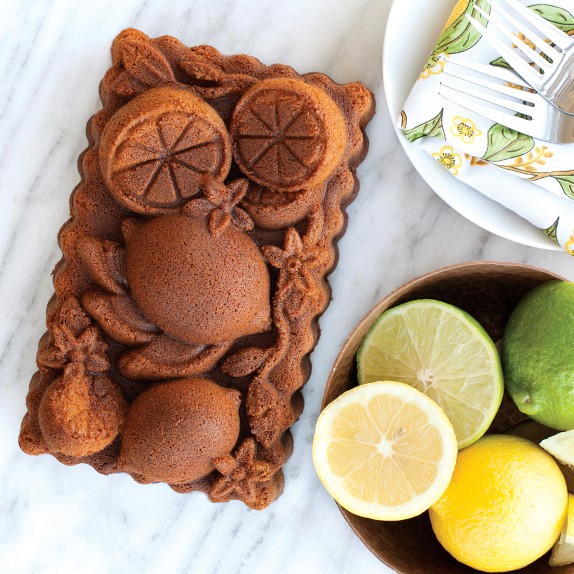 Nordic Ware Citrus Loaf Pan Nonstick | Williams Sonoma