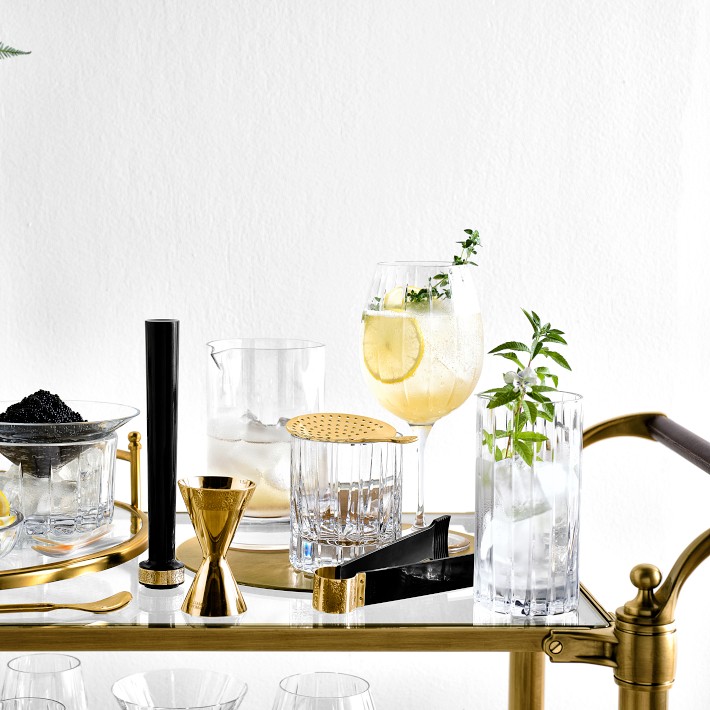 Dorset Crystal Single Old-Fashioned Glasses | Williams Sonoma