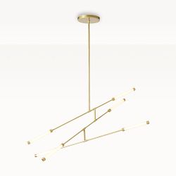 Integrated LED Linear Chandelier