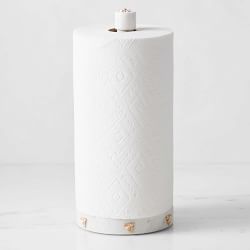 Honeycomb Marble Paper Towel Holder