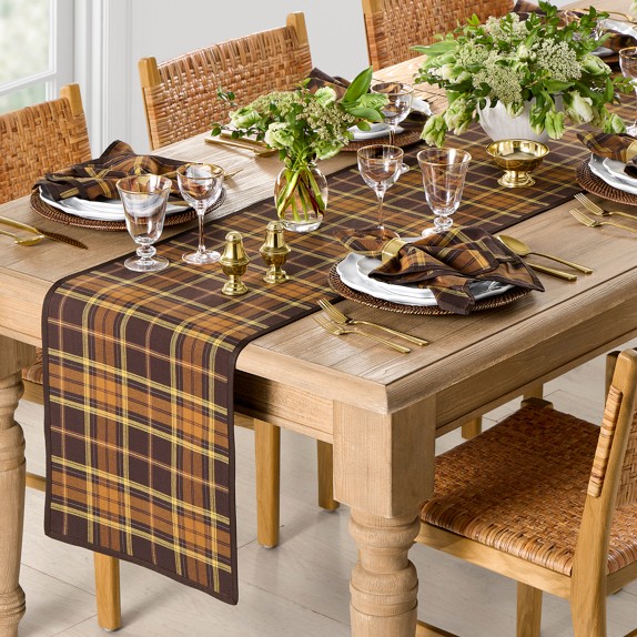 Autumn Plaid Table Runner