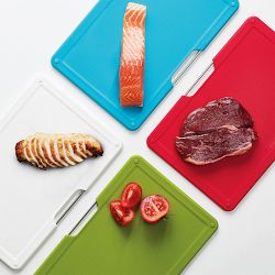 Joseph Joseph Folio Chopping Board, Steel, Set of 4