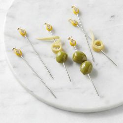 Joanna Buchanan Lemon Cocktail Stirrers, Set of 6