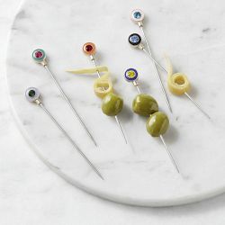 Joanna Buchanan Gem Cocktail Picks, Set of 6