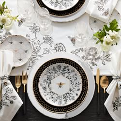 Bee Embroidered Table Runner