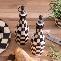MacKenzie-Childs Courtly Check Oil Cruet