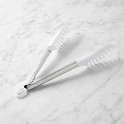 Williams Sonoma Stainless-Steel Nonstick Pasta Tongs
