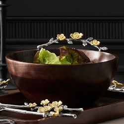 Floral Vine Salad Bowl
