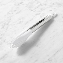 Williams Sonoma Stainless-Steel Nonstick Pasta Tongs