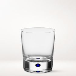 Orrefors Intermezzo Blue Double Old Fashioned Glasses, Set of 2