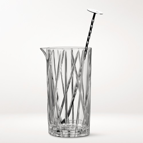 Orrefors City Mixing Glass with Spoon