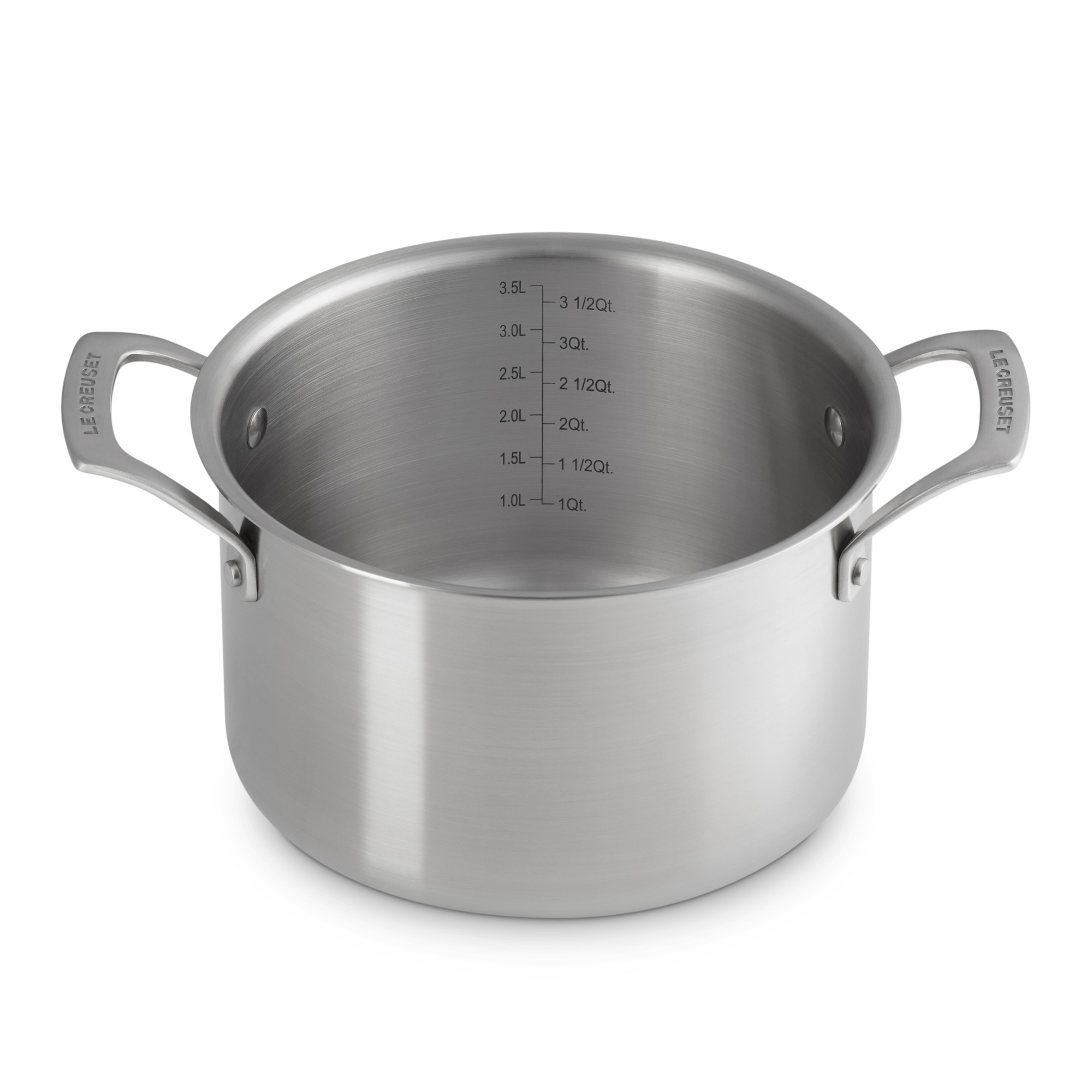 Le Creuset Essential Stainless-Steel Stockpot Sansujyuku sansujyuku.com