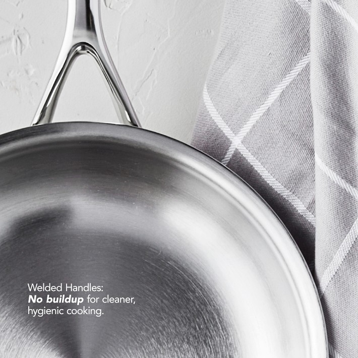 Demeyere Atlantis Proline Fry Pan, Stainless Steel | Williams Sonoma