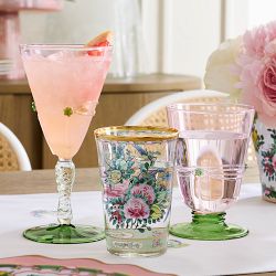 Famille Rose Tumblers, 12-oz, Set of 4 | Williams Sonoma