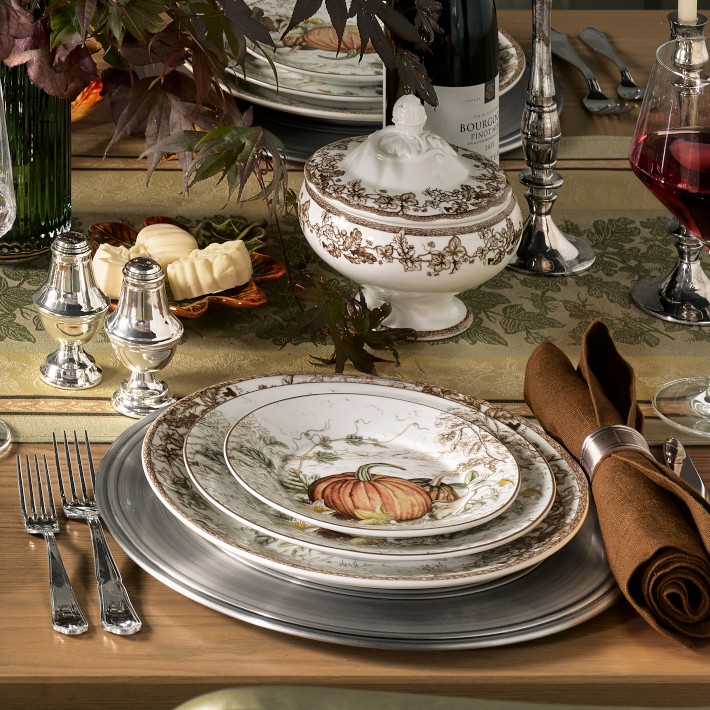 Plymouth Pumpkin Appetizer Plates | Williams Sonoma