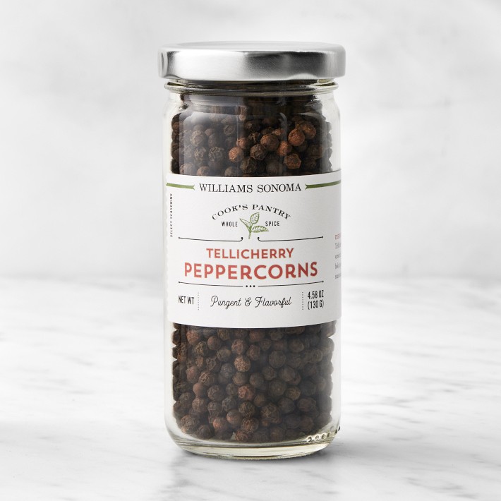 Williams Sonoma Tellicherry Peppercorns, Set of 2