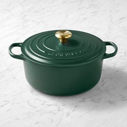 Le Creuset Signature Enameled Cast Iron Round Dutch Oven, 7.25-Qt., Foret